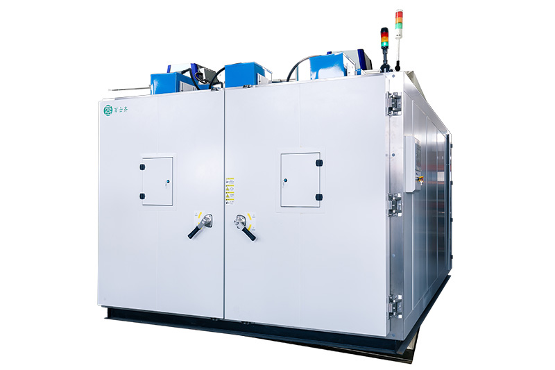 Composite UV test chamber