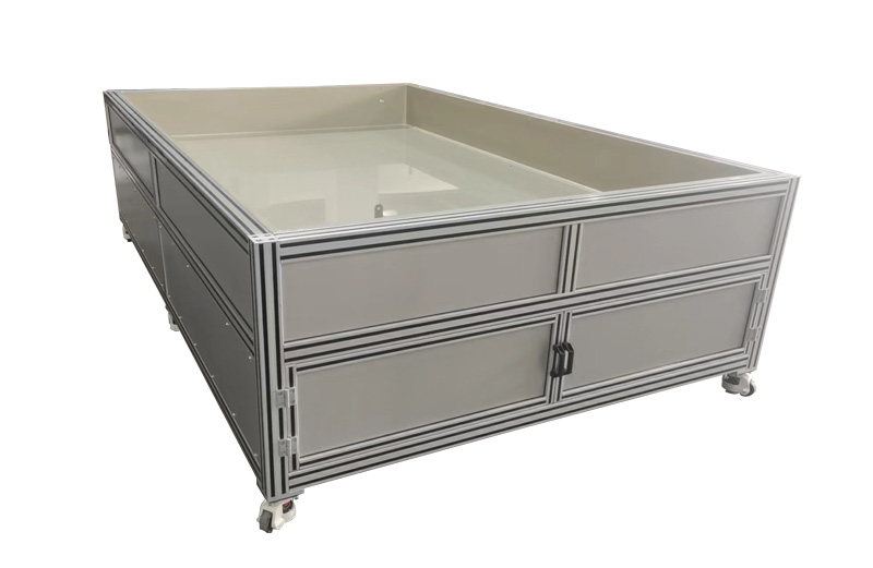 Wet leakage testing system