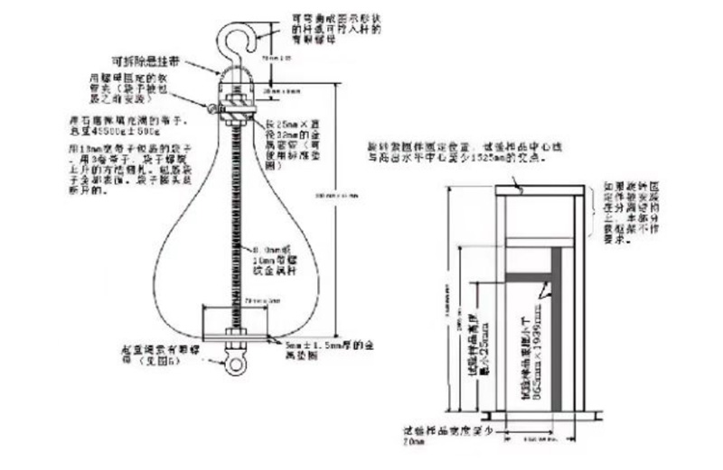 Photovoltaic module rupture testing machine